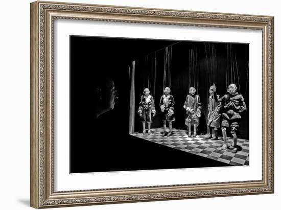 The Puppetaâ´S Observer-Luis Sarmento-Framed Photographic Print