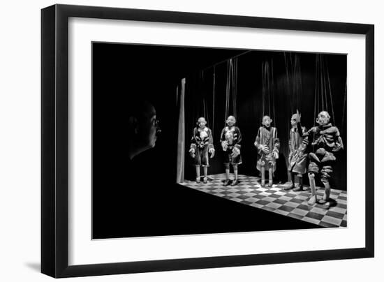 The Puppetaâ´S Observer-Luis Sarmento-Framed Photographic Print