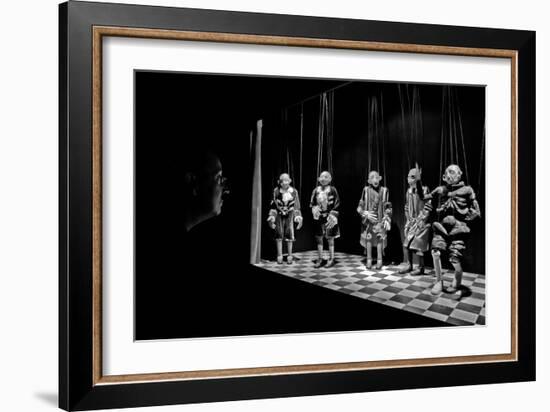 The Puppetaâ´S Observer-Luis Sarmento-Framed Photographic Print