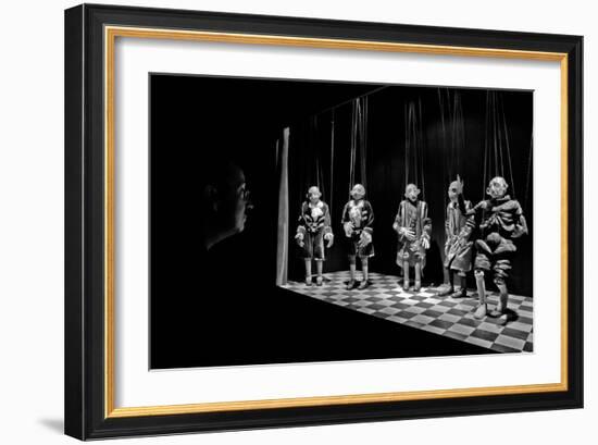 The Puppetaâ´S Observer-Luis Sarmento-Framed Photographic Print