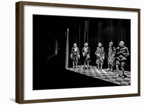 The Puppetaâ´S Observer-Luis Sarmento-Framed Photographic Print