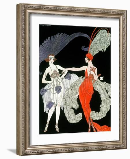 The Purchase-Georges Barbier-Framed Giclee Print