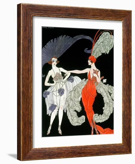 The Purchase-Georges Barbier-Framed Giclee Print