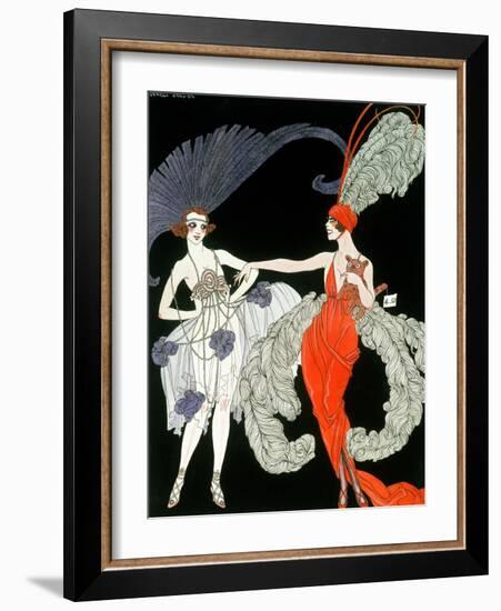 The Purchase-Georges Barbier-Framed Giclee Print