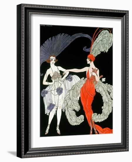 The Purchase-Georges Barbier-Framed Giclee Print