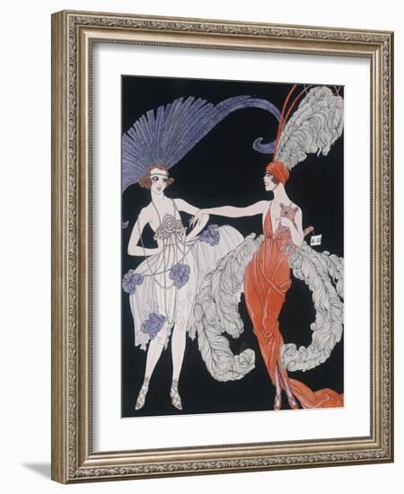 The Purchase-Georges Barbier-Framed Giclee Print