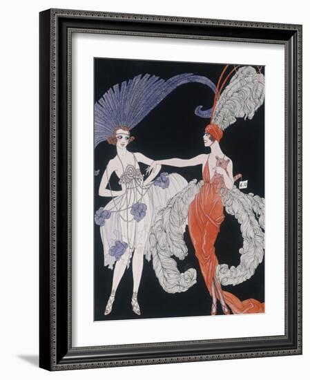 The Purchase-Georges Barbier-Framed Giclee Print