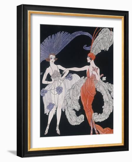 The Purchase-Georges Barbier-Framed Giclee Print