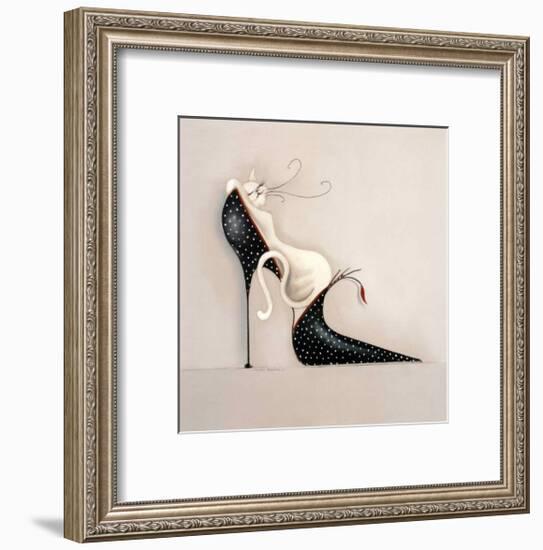 The Purrfect Fit I-Marilyn Robertson-Framed Art Print