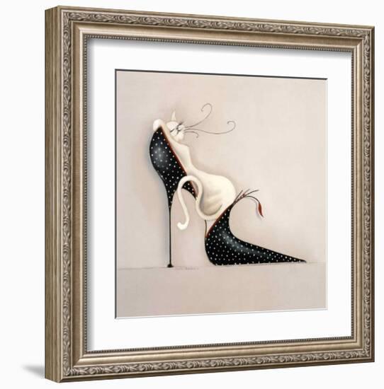 The Purrfect Fit I-Marilyn Robertson-Framed Art Print