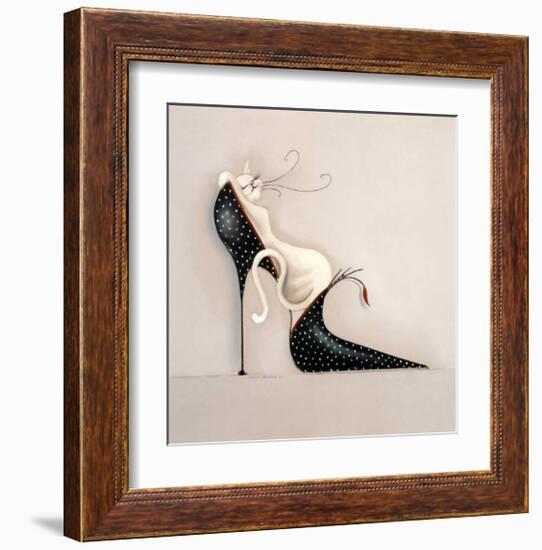 The Purrfect Fit I-Marilyn Robertson-Framed Art Print