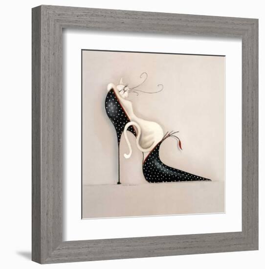 The Purrfect Fit I-Marilyn Robertson-Framed Art Print