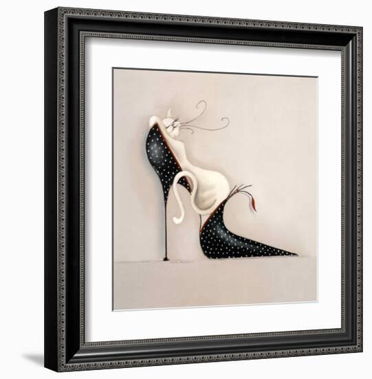 The Purrfect Fit I-Marilyn Robertson-Framed Art Print