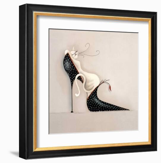 The Purrfect Fit I-Marilyn Robertson-Framed Art Print