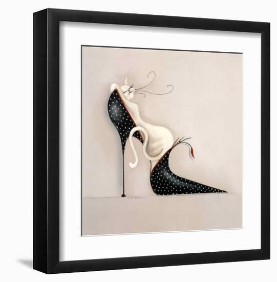 The Purrfect Fit I-Marilyn Robertson-Framed Art Print