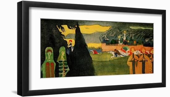 The Pursuit, 1907-Wassily Kandinsky-Framed Giclee Print