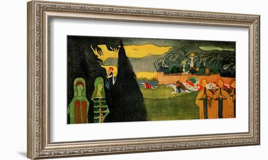 The Pursuit, 1907-Wassily Kandinsky-Framed Giclee Print