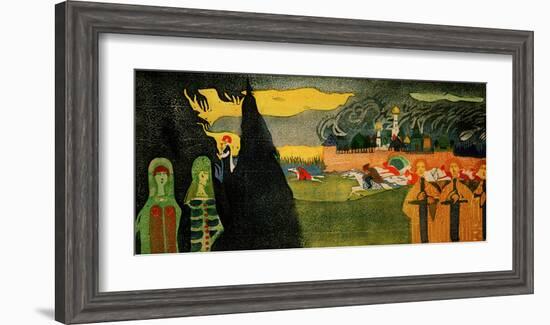 The Pursuit, 1907-Wassily Kandinsky-Framed Giclee Print