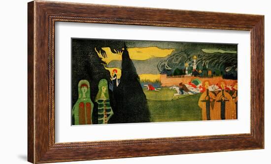 The Pursuit, 1907-Wassily Kandinsky-Framed Giclee Print