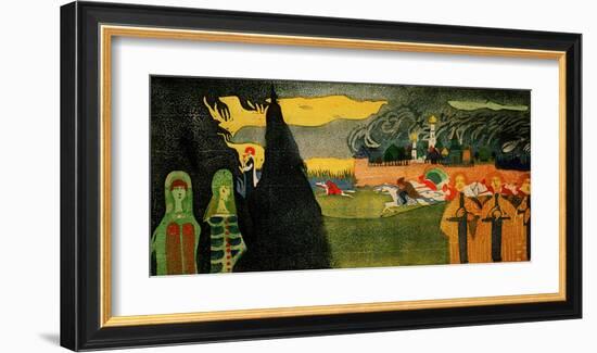 The Pursuit, 1907-Wassily Kandinsky-Framed Giclee Print