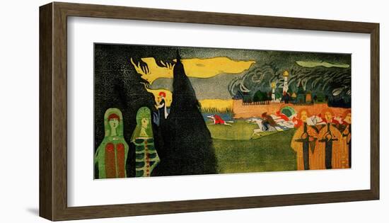 The Pursuit, 1907-Wassily Kandinsky-Framed Giclee Print