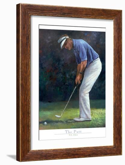 The Putt-Unknown Unknown-Framed Art Print