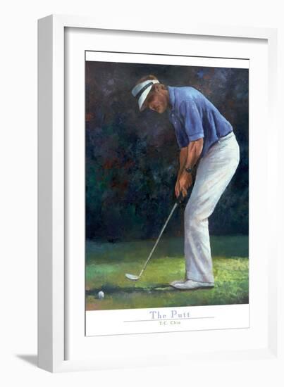 The Putt-Unknown Unknown-Framed Art Print