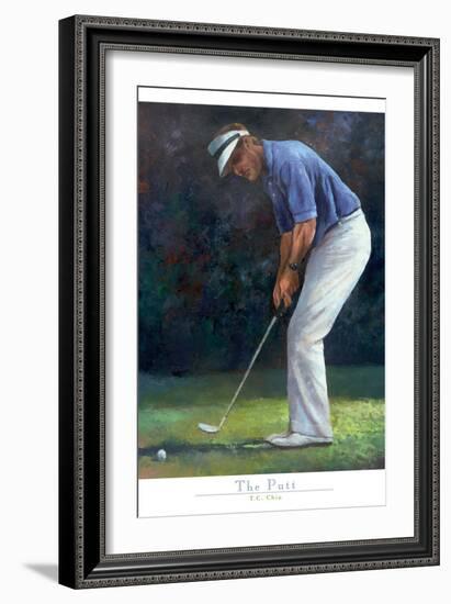 The Putt-Unknown Unknown-Framed Art Print