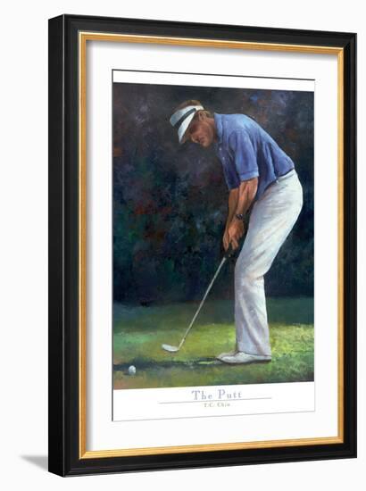 The Putt-Unknown Unknown-Framed Art Print
