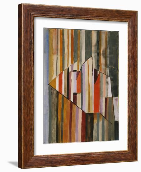 The Pyramid Clown-Paul Klee-Framed Giclee Print