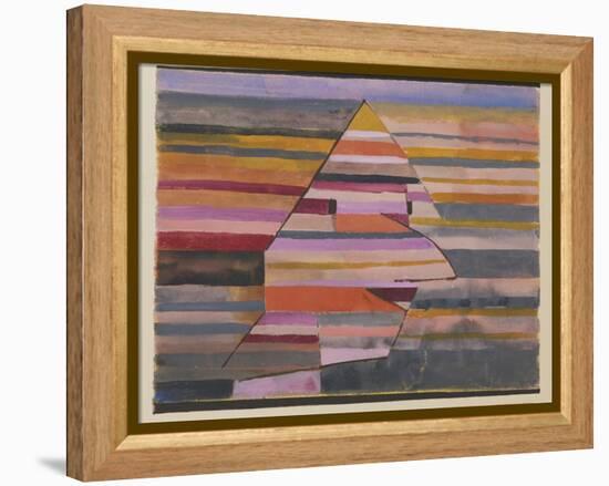 The Pyramid Clown-Paul Klee-Framed Premier Image Canvas
