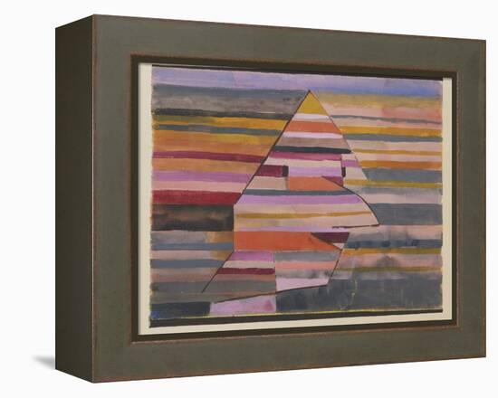 The Pyramid Clown-Paul Klee-Framed Premier Image Canvas