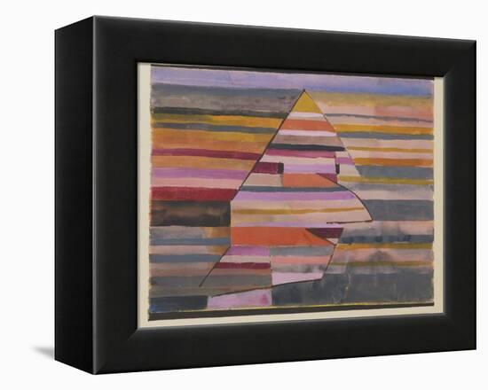 The Pyramid Clown-Paul Klee-Framed Premier Image Canvas