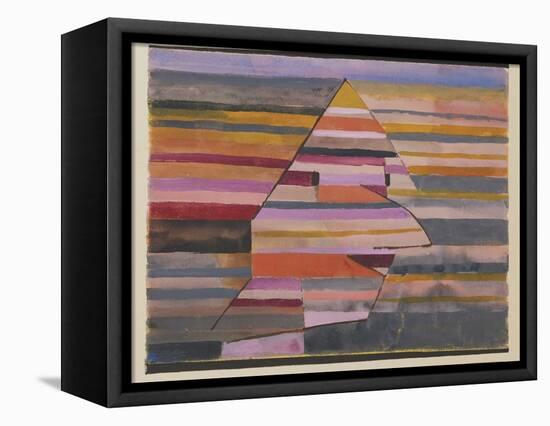 The Pyramid Clown-Paul Klee-Framed Premier Image Canvas