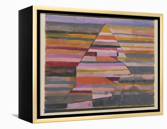 The Pyramid Clown-Paul Klee-Framed Premier Image Canvas