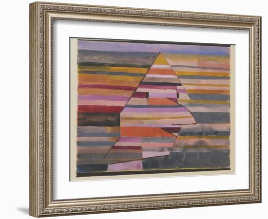 The Pyramid Clown-Paul Klee-Framed Giclee Print