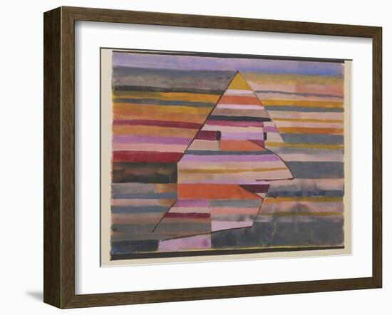 The Pyramid Clown-Paul Klee-Framed Giclee Print