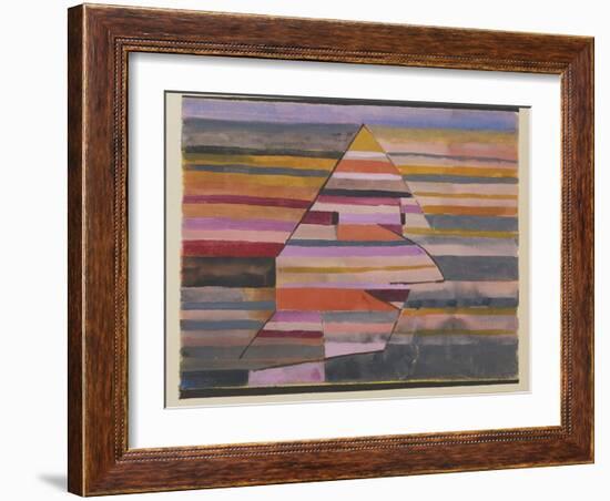 The Pyramid Clown-Paul Klee-Framed Giclee Print