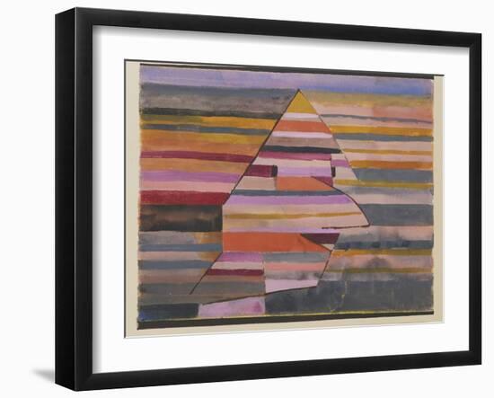 The Pyramid Clown-Paul Klee-Framed Giclee Print