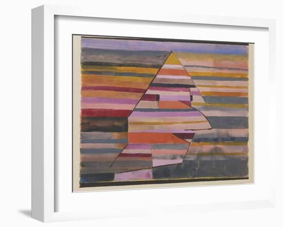 The Pyramid Clown-Paul Klee-Framed Giclee Print