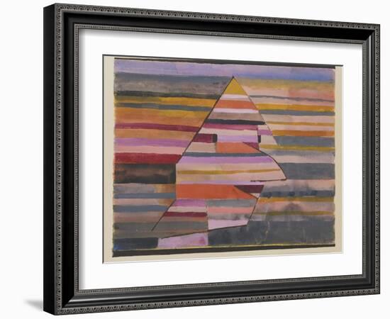 The Pyramid Clown-Paul Klee-Framed Giclee Print