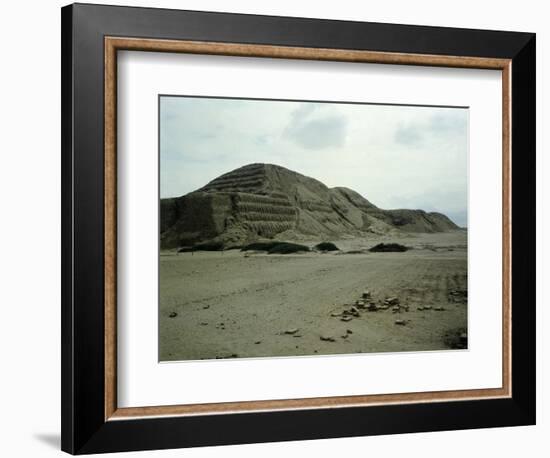 The Pyramid of the Sun-null-Framed Giclee Print