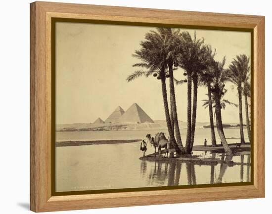 The Pyramids, 1860-69-G. Lekegian-Framed Premier Image Canvas