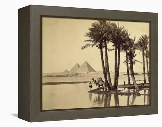 The Pyramids, 1860-69-G. Lekegian-Framed Premier Image Canvas