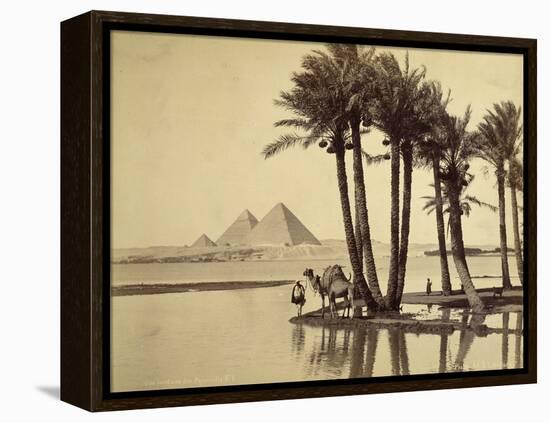 The Pyramids, 1860-69-G. Lekegian-Framed Premier Image Canvas