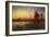 The Pyramids from the Island of Roda at Sunset-Frank Dillon-Framed Giclee Print