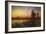 The Pyramids from the Island of Roda at Sunset-Frank Dillon-Framed Giclee Print