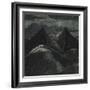 The Pyramids in the Sea-Paul Nash-Framed Giclee Print