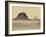 The Pyramids of Dahshoor From the East, 1857-Francis Frith-Framed Giclee Print