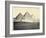 'The Pyramids of El-Geezeh from the South West', Egypt, 1858-Francis Frith-Framed Photographic Print